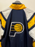 Vintage Indiana Pacers Windbreaker Jacket Size Kids 16-18/ Adult S