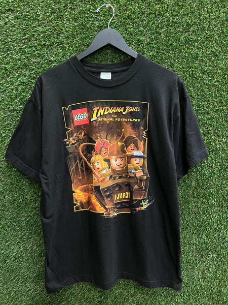 Vintage Lego Indiana Jones The Original Adventures Game T-Shirt Sz L