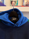 Palace Skateboards Color Block Fleece Hoodie Sz L