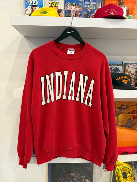 Vintage IU Indiana University Sweatshirt Sz L Made in USA