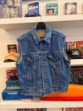 Vintage Levi’s Denim Trucker Vest Sz M Made in USA