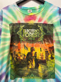 2018 Electric Forest Music Festival Rothbury Michigan Tie Dye T-Shirt Sz XL