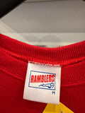 Vintage University of Louisville Cardinals Football Helmet Sweatshirt Sz M Made in USA