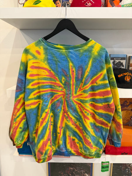 Vintage Tie Dye Gitano Reversed Out Sweatshirt Sz L