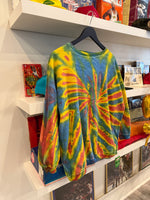 Vintage Tie Dye Gitano Reversed Out Sweatshirt Sz L