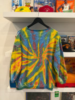 Vintage Tie Dye Gitano Reversed Out Sweatshirt Sz L