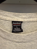 Vintage 1997 Mr Bean Guess Who? Polaroid British TV Show T-Shirt Sz M/L Front & Back Graphics