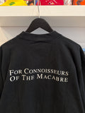Vintage 90s Night Gallery Cafe Greenwich Village New York City For Connoisseurs of the Macabre Long Sleeve T-Shirt Sz L