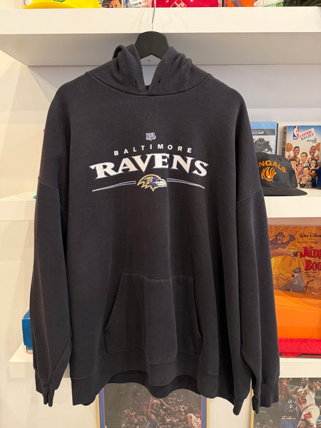 Baltimore Ravens NFL Black Hoodie Sz XXL