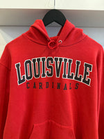 University of Louisville Cardinals Red Champion Hoodie Sz M