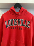 University of Louisville Cardinals Red Champion Hoodie Sz M