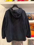 Avirex Black Embroidered Hoodie Sz M/L