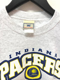 Vintage Indiana Pacers Cropped Gray Sweatshirt Sz M