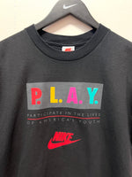 Vintage Nike P.L.A.Y. participate in the Lives of America’s Youth T-Shirt Sz L