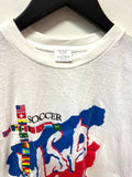 Vintage 1994 FIFA World Cup USA Team T -Shirt Sz S M