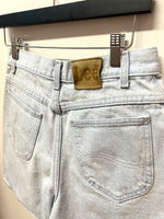 Vintage Lee Jeans Light Wash High Waist Denim Shorts 28” Waist