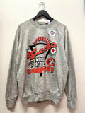 NWT Vintage 1990 Cincinnati Reds World Series Champions Gray Sweatshirt Sz XL