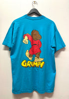 Vintage Grumpy Large Front & Back Graphics T-Shirt Sz L/XL