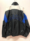 Vintage Orlando Magic 1/2 Zip Chalk Line Windbreaker Jacket with Front & Back Graphics Sz M