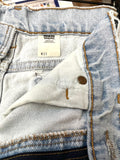 Vintage Levi’s Jeans Light Wash High Waist Denim Shorts 33” Waist