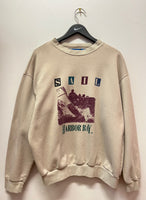 Vintage Sail Harbor Bay Sailboat Sweatshirt Sz XL
