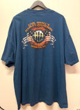 Earl Small’s Harley-Davidson Marietta GA American Flag T-Shirt Sz XXXL