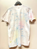 Vintage Abstract Tie Dye Vibrant Colors Screen Stars T-Shirt Sz L