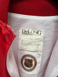 Vintage Chicago Blackhawks NHL 1/4 Zip Pullover Jacket Sz XL