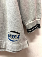 Levi’s Blue Jeans 1/4 Zip Pullover Sweatshirt Sz XL/Fits XXL