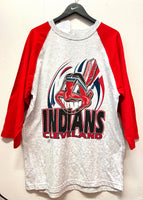 NWT 1993 Vintage Cleveland Indians Baseball Jersey Sz L