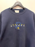 Vintage Indiana Pacers Embroidered Majestic Sweatshirt Sz L