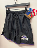 NWT Vintage 1993 Colorado Rockies Athletic Shorts Sz M