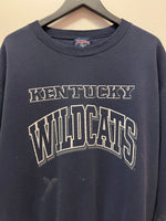 Vintage UK University of Kentucky Navy Blue Jansport Sweatshirt Sz XL