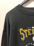 Pittsburgh Steelers Embroidered Sweatshirt Sz XL