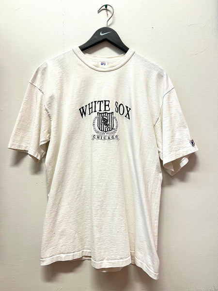 Vintage Chicago White Sox Logo 7 Embroidered T-Shirt Sz L