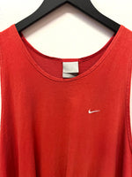 Vintage Nike Gray Tag Rust Sleeveless T-Shirt Sz XXL