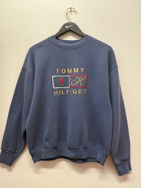 Vintage tommy sales hilfiger crew neck
