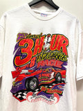 Vintage 2001 25th Annual 3 Hour Figure 8 Endurance Race Indianapolis Speedrome T-Shirt Sz XL