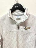Purdue University Champion Reverse Weave 1/4 Zip Pullover Sweatshirt Sz S