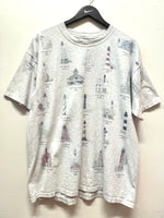 Vintage Lighthouse All Over Print T-Shirt Sz XL