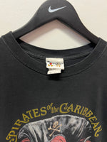 Vintage Walt Disney World Pirates of the Caribbean T-Shirt Sz XL