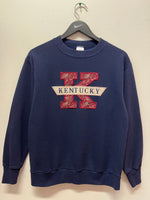 Vintage UK University of Kentucky Pailsey Letter Sweatshirt Sz M