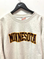 University of Minnesota Varsity Letters Sweatshirt Sz L