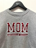 University of Louisville Mom Embroidered Sweatshirt Sz S