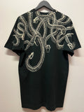 Vintage 1993 Liquid Blue Medusa T-Shirt Large Original All Over Print Skull T-Shirt Sz L