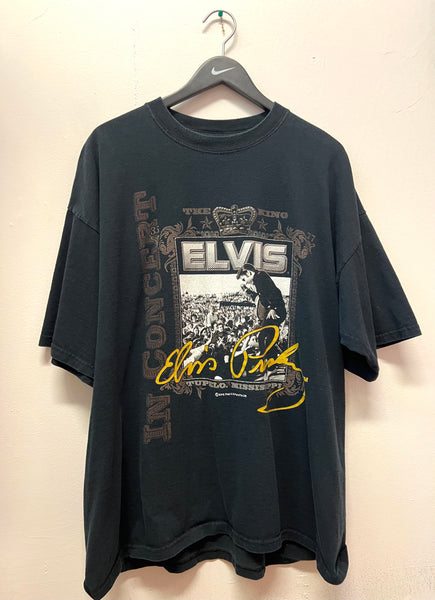 Elvis Presley in Concert Tupelo Mississippi T-Shirt Sz XXL