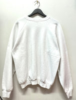 Vintage De Colores Rooster White Fruit of the Loom Sweatshirt Sz XL