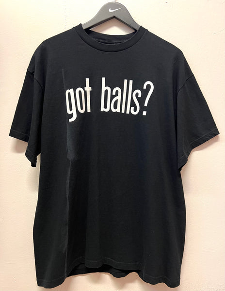 Got balls? Third Base Tavern Jeffersonville IN T-Shirt Sz XL