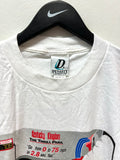 Vintage 90s Kentucky Kingdom Thrill Park Top Eliminator Dragster T-Shirt Sz L