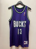 Vintage Milwaukee Bucks Glenn Robinson #13 Champion Jersey Sz 40 / M